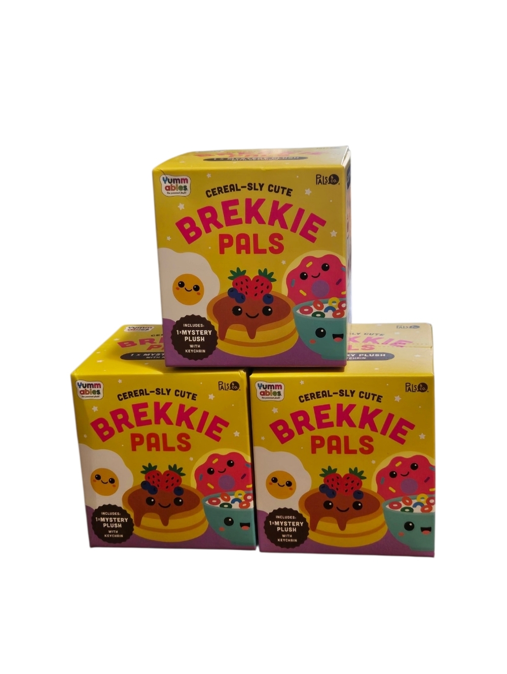 Brekkie Pals Plush Blind Box Bundle of 3